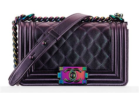 chanel iridescent boy bag price|coco Chanel boys bag.